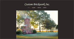 Desktop Screenshot of custombrickworkinc.com